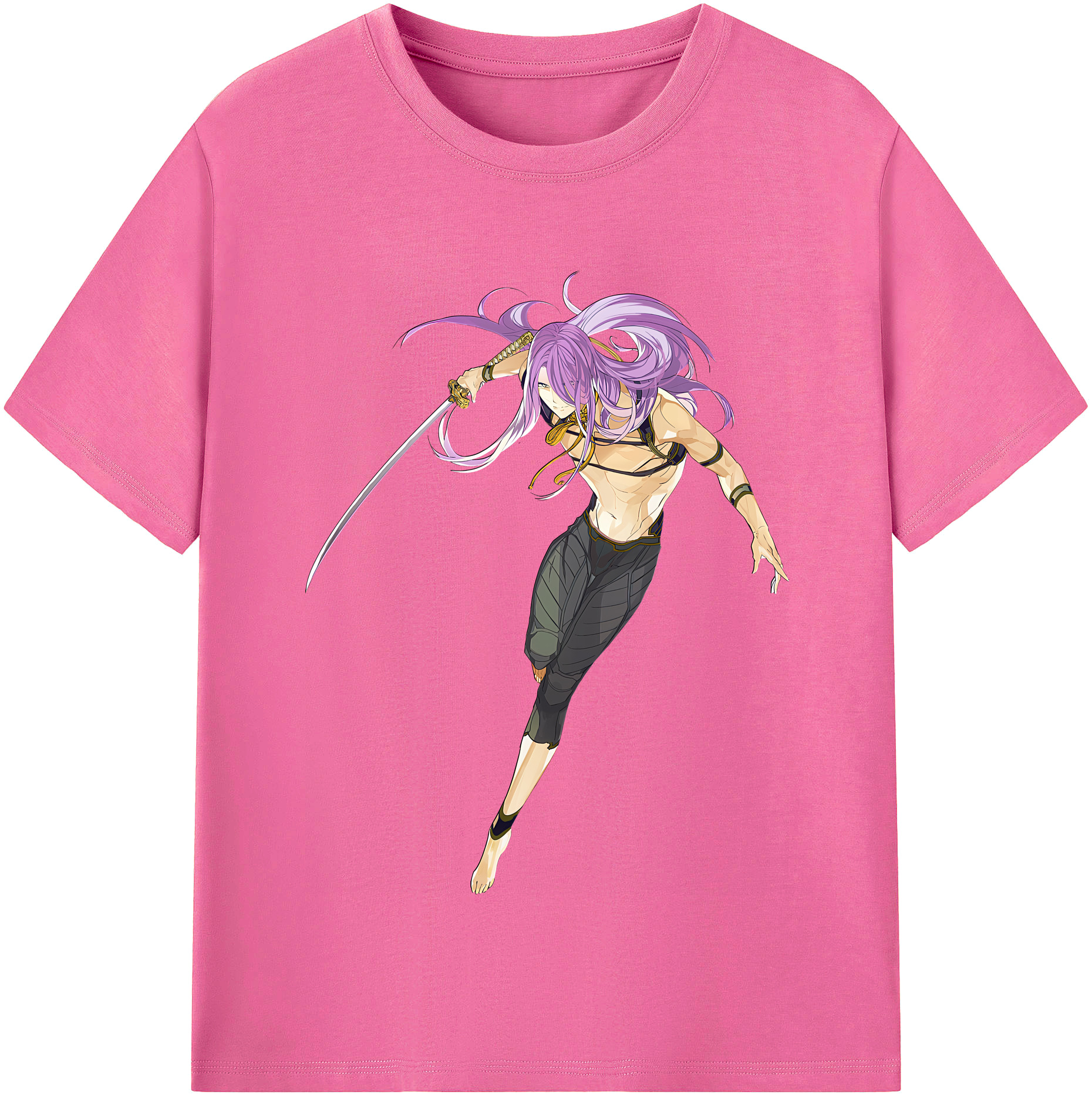 （画像用） 刀剣乱舞 Touken Ranbu レディースカジュアルプリントTシャツ（綿100％）